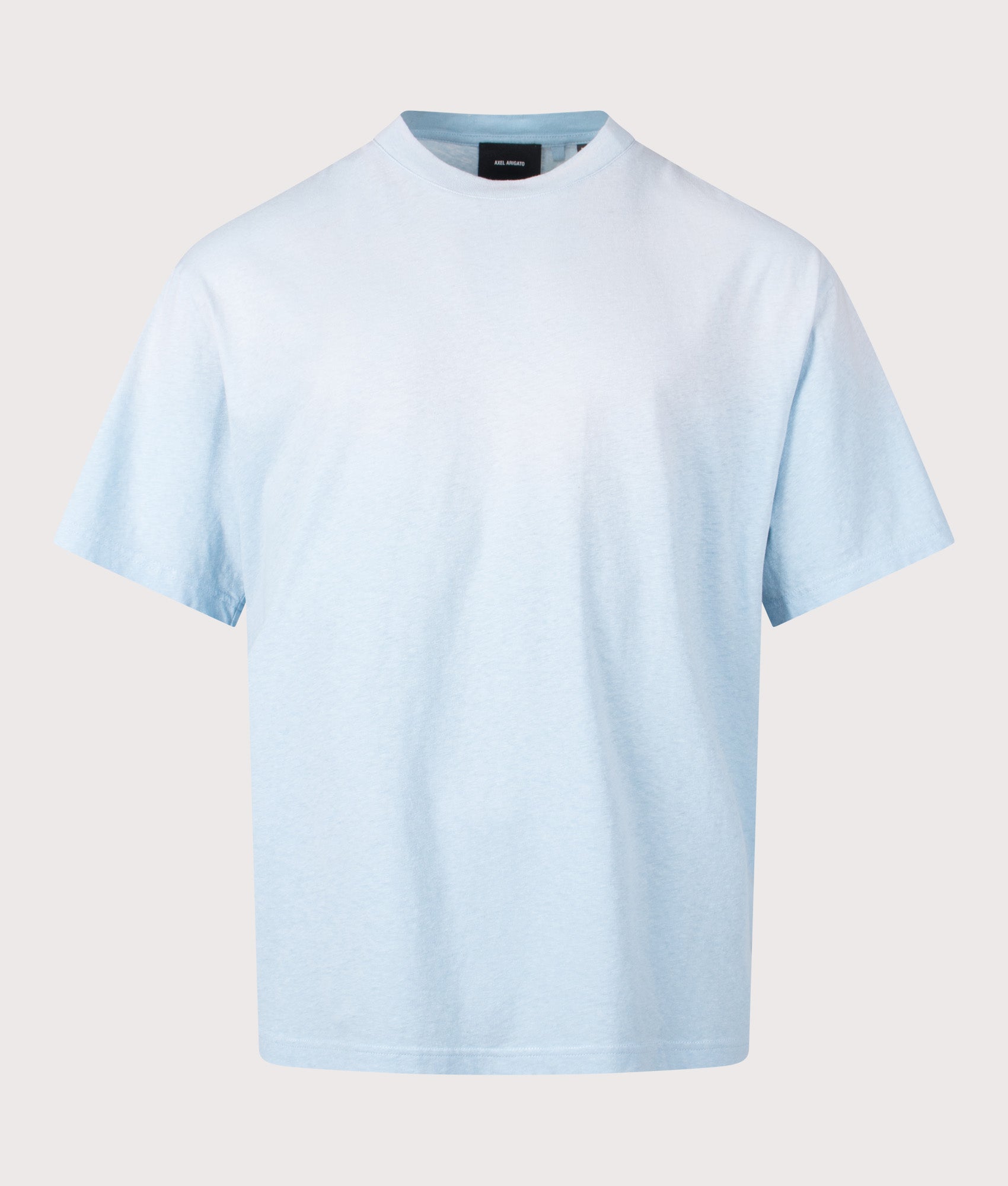 Oversized Fit Bubble Reverse T-Shirt in Sterling Blue | Axel Arigato | EQVVS | Front shot 