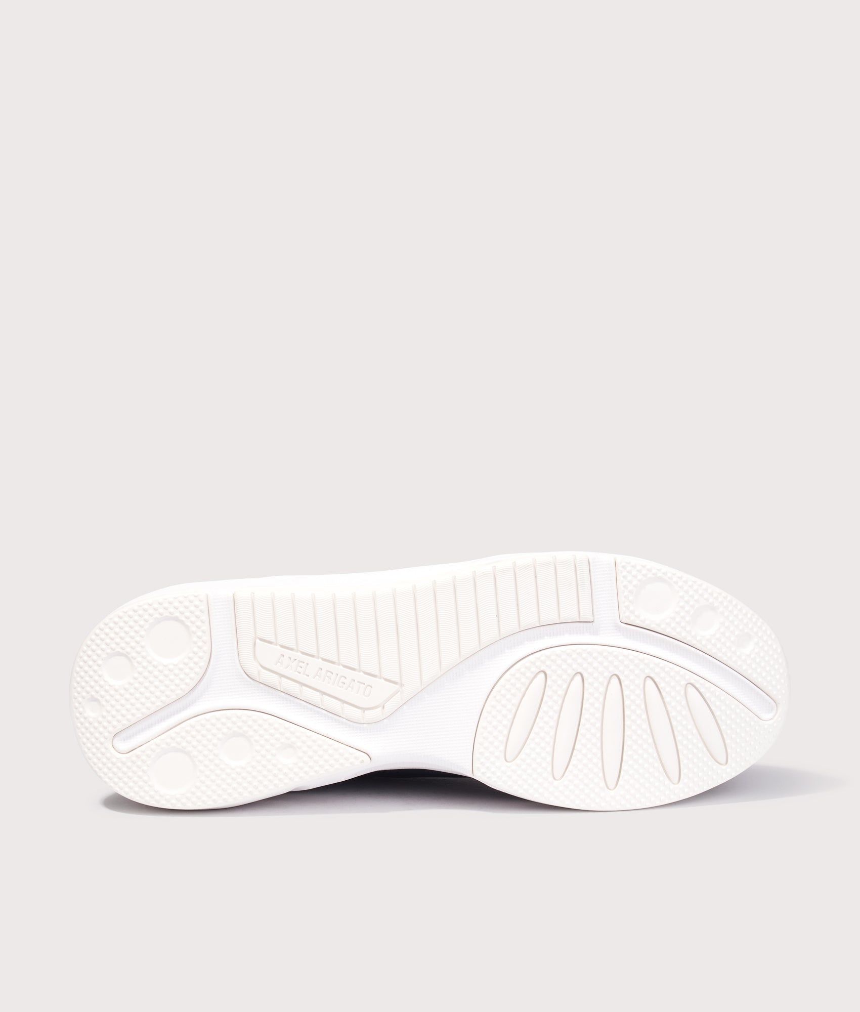 Axel Arigato Genesis Neo Runners in Black/White at EQVVS Menswear. Tread shot.
