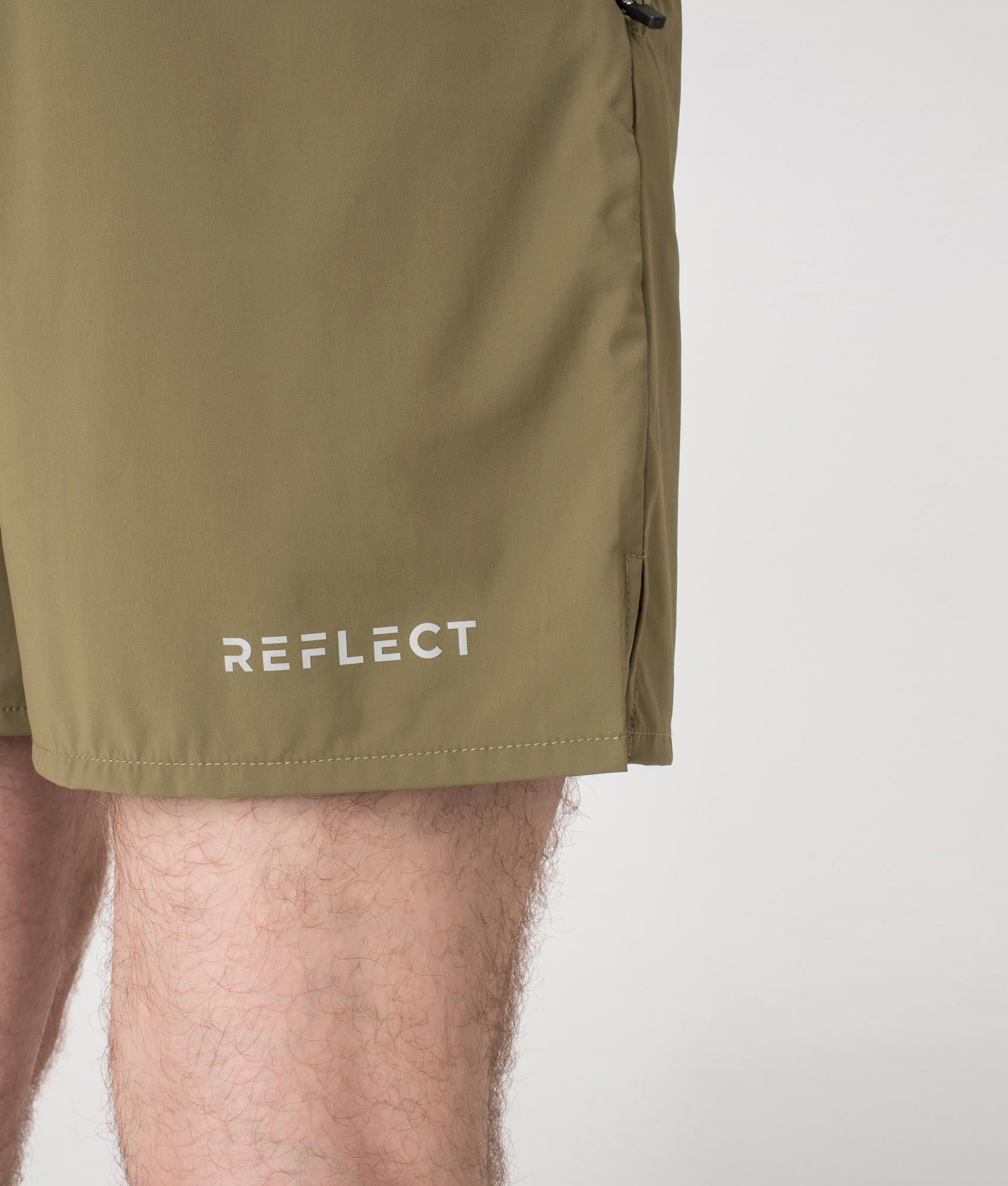 Core ID Shorts. Shot by EQVVS. Back detail shot.