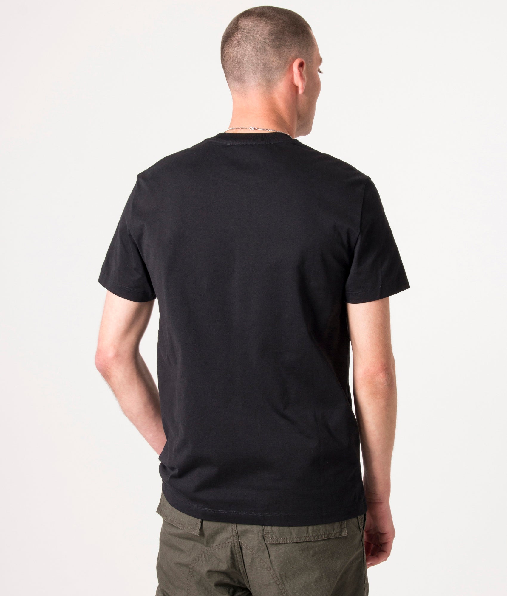 Slim-Fit-Jumbled-Bolts-T-Shirt-Black/White-Neil-Barrett-EQVVS