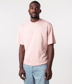 Fair-Isle-Thunderbolt-T-Shirt-Mil-Pink/Pink-Neil-Barrett-EQVVS