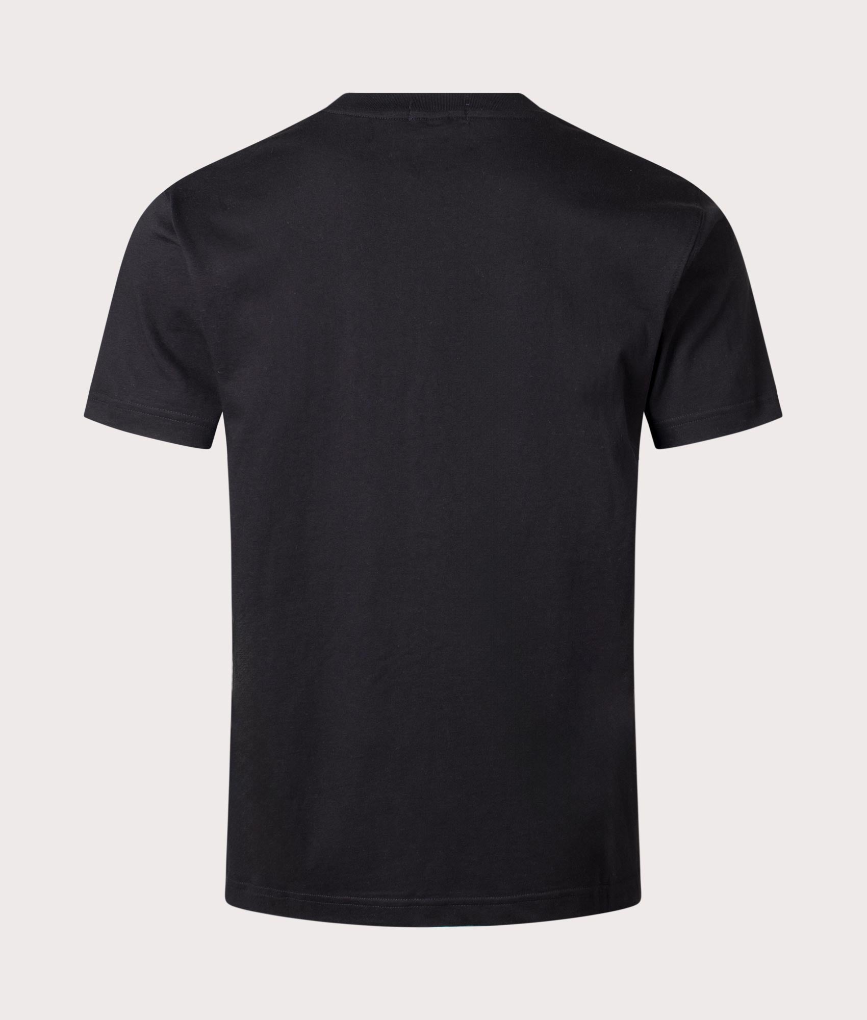Allstar T-Shirt in Black by Dime MTL. EQVVS Back Angle Shot.
