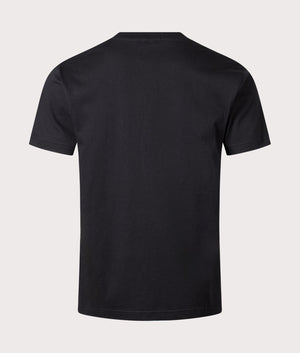 Allstar T-Shirt in Black by Dime MTL. EQVVS Back Angle Shot.