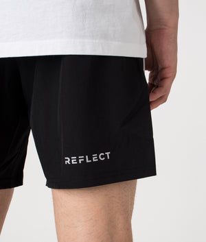 Zone Shorts by Reflect in Black/Grey. Shot by EQVVS. Back detail shot.