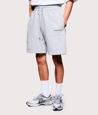 Relaxed Fit Uniform Shorts: Grey 
