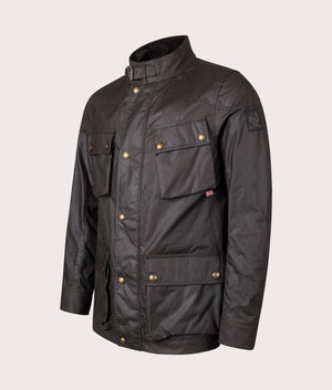 Belstaff Fieldmaster Jacket Faded Olive Angle Shot EQVVS