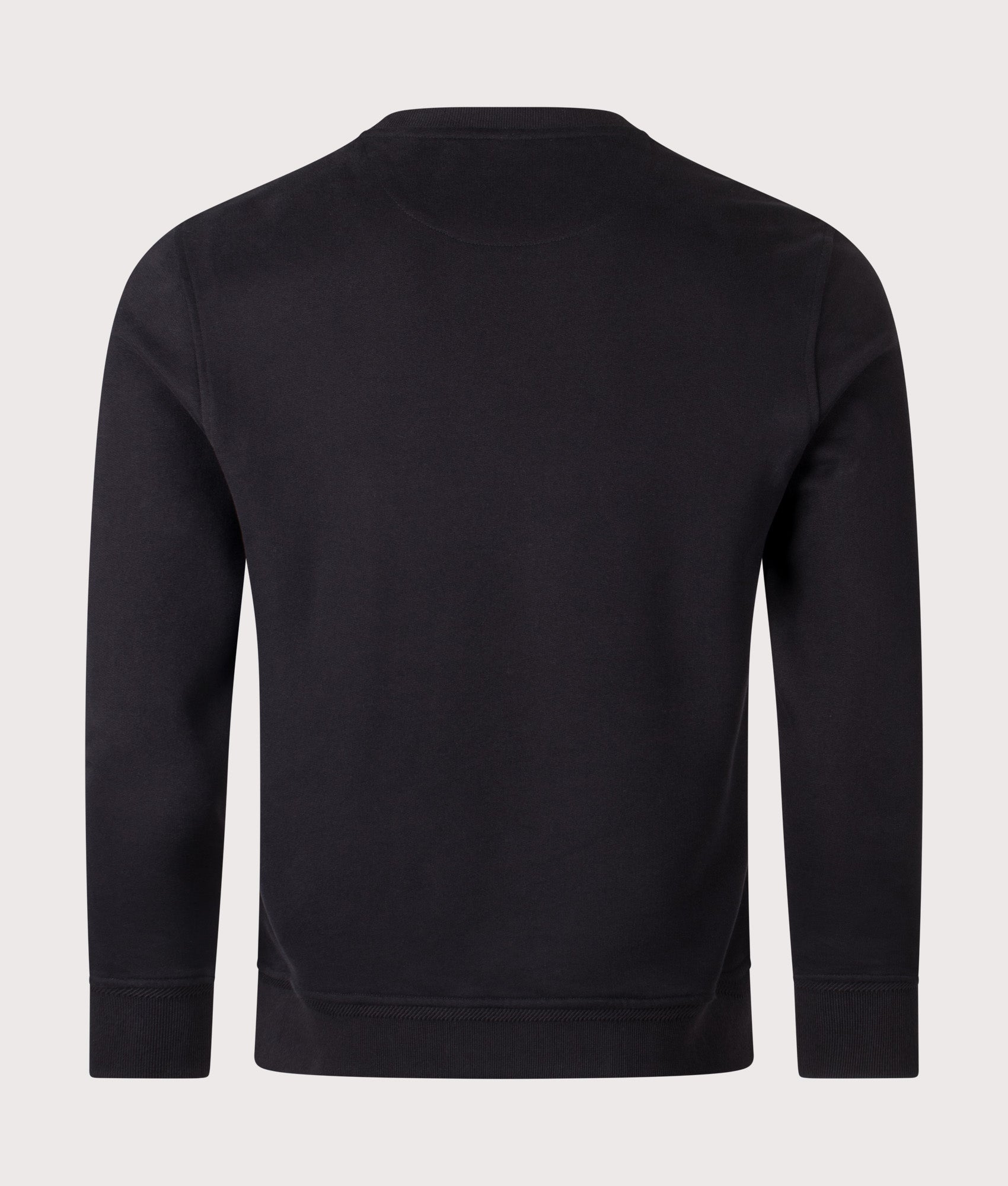 Belstaff Sweatshirt in Black at EQVVS Menswear. Back shot.