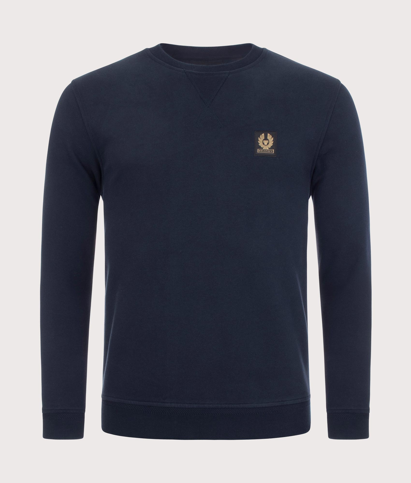 Belstaff Sweatshirt in Dark Ink at EQVVS Menswear. Front shot.