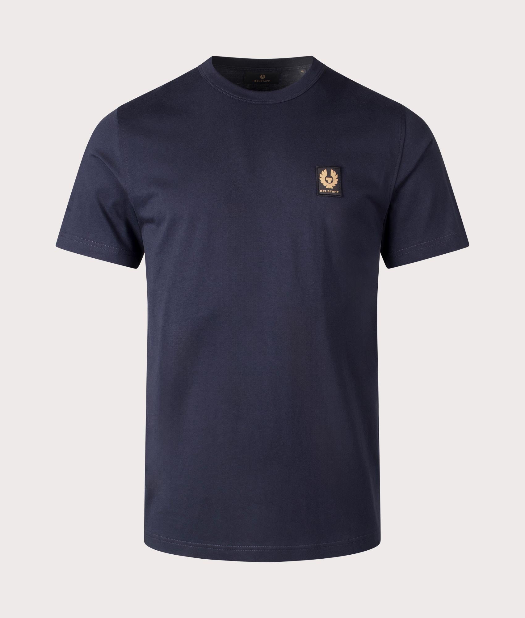 Belstaff T-Shirt in Dark Ink at EQVVS Menswear. Front shot.
