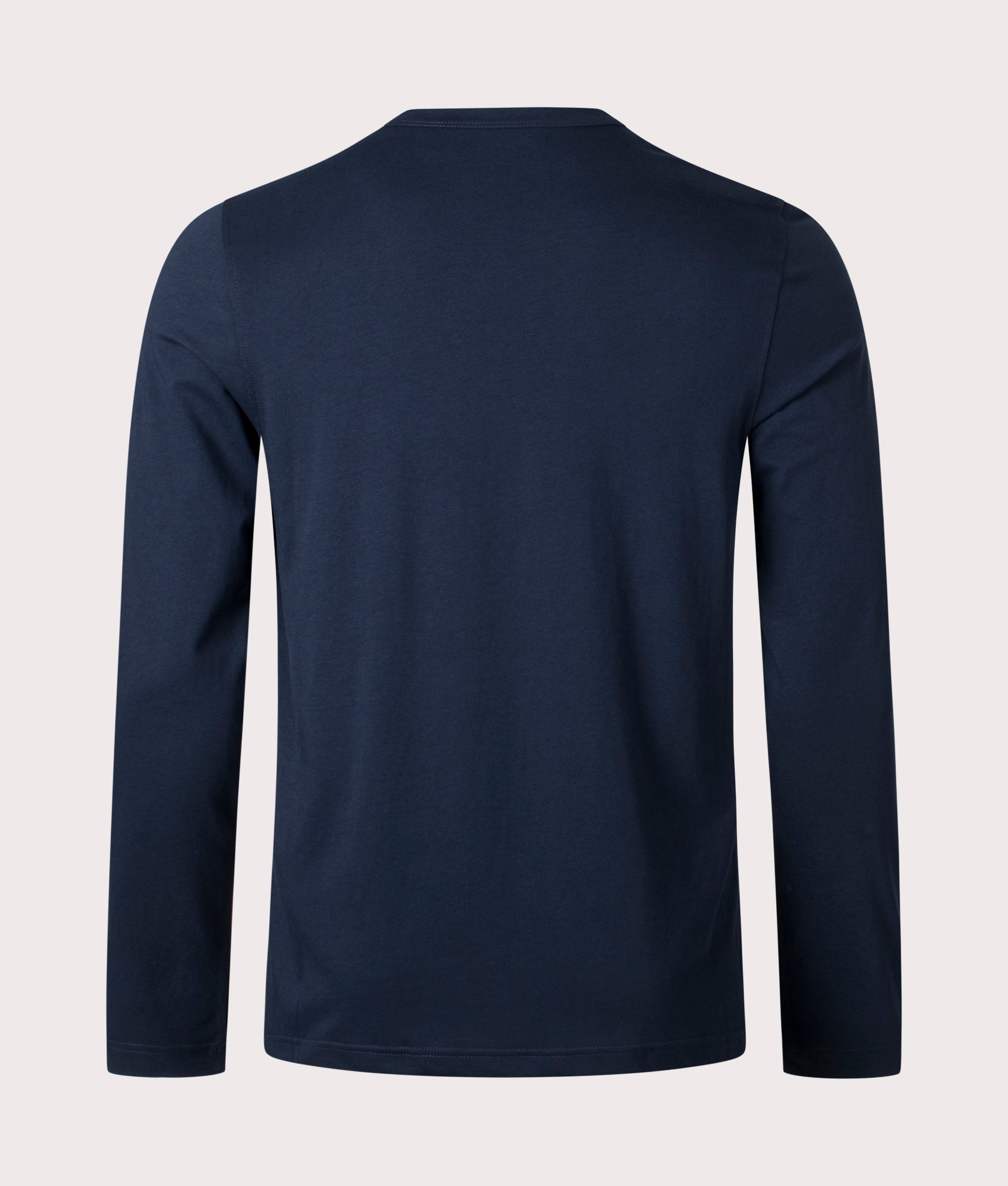 Long Sleeved Belstaff T-Shirt, Navy, EQVVS, back