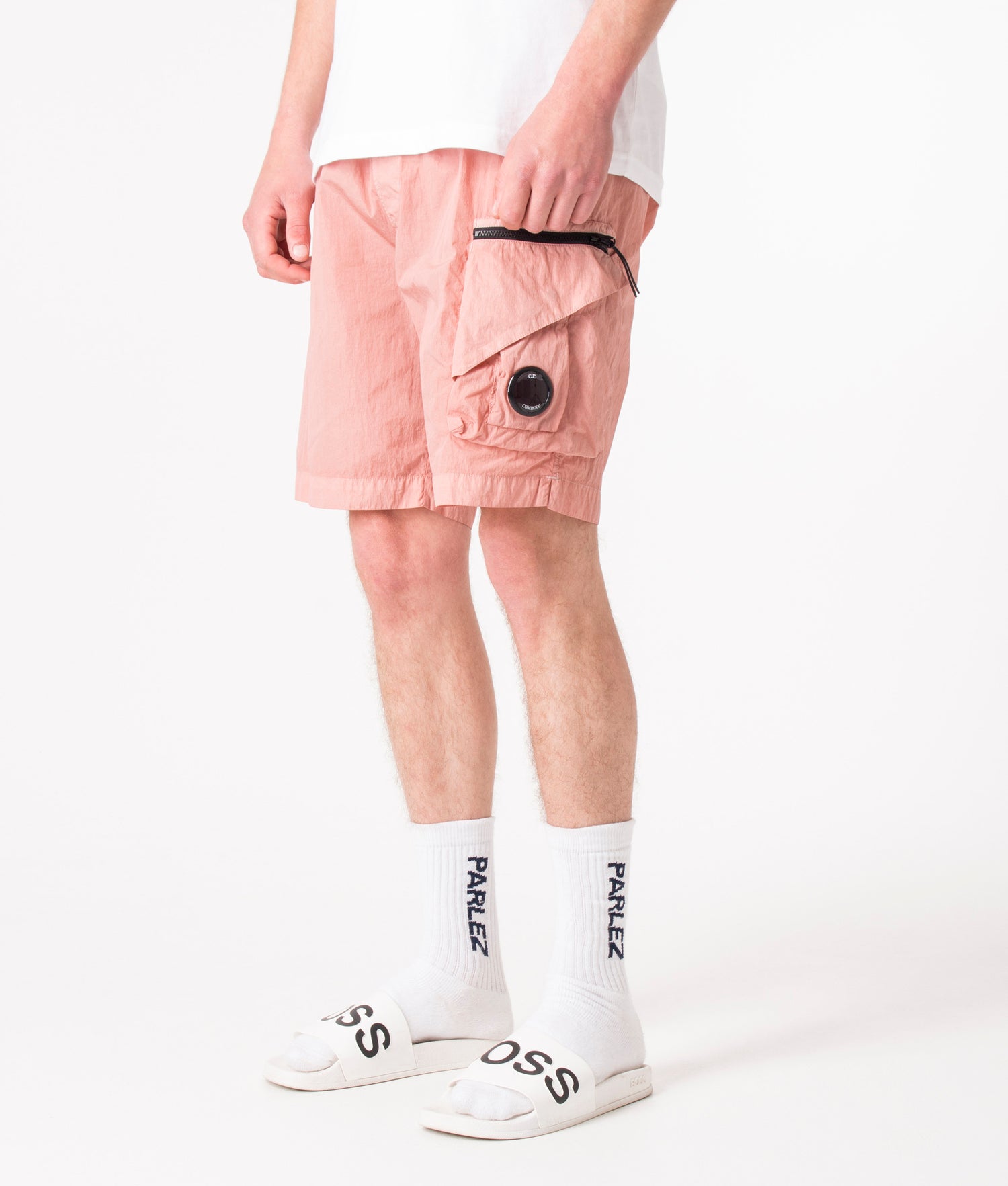 CP COMPANY｜SHORTS (Eco-Chrome R Short Logo Swim Shorts C.P. Company】ECO-CHROME R SHORT LOGO SWIM SHORTS | CIENTO BLOG