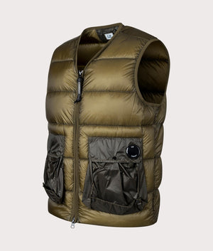 D.D. Shell Down Gilet Butternut | C.P. Company | EQVVS