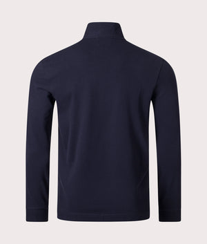 Long-Sleeve-Quarter-Zip-Stretch-Piquet-Polo-Shirt-Total-Eclipse-C.P.-Company-EQVVS