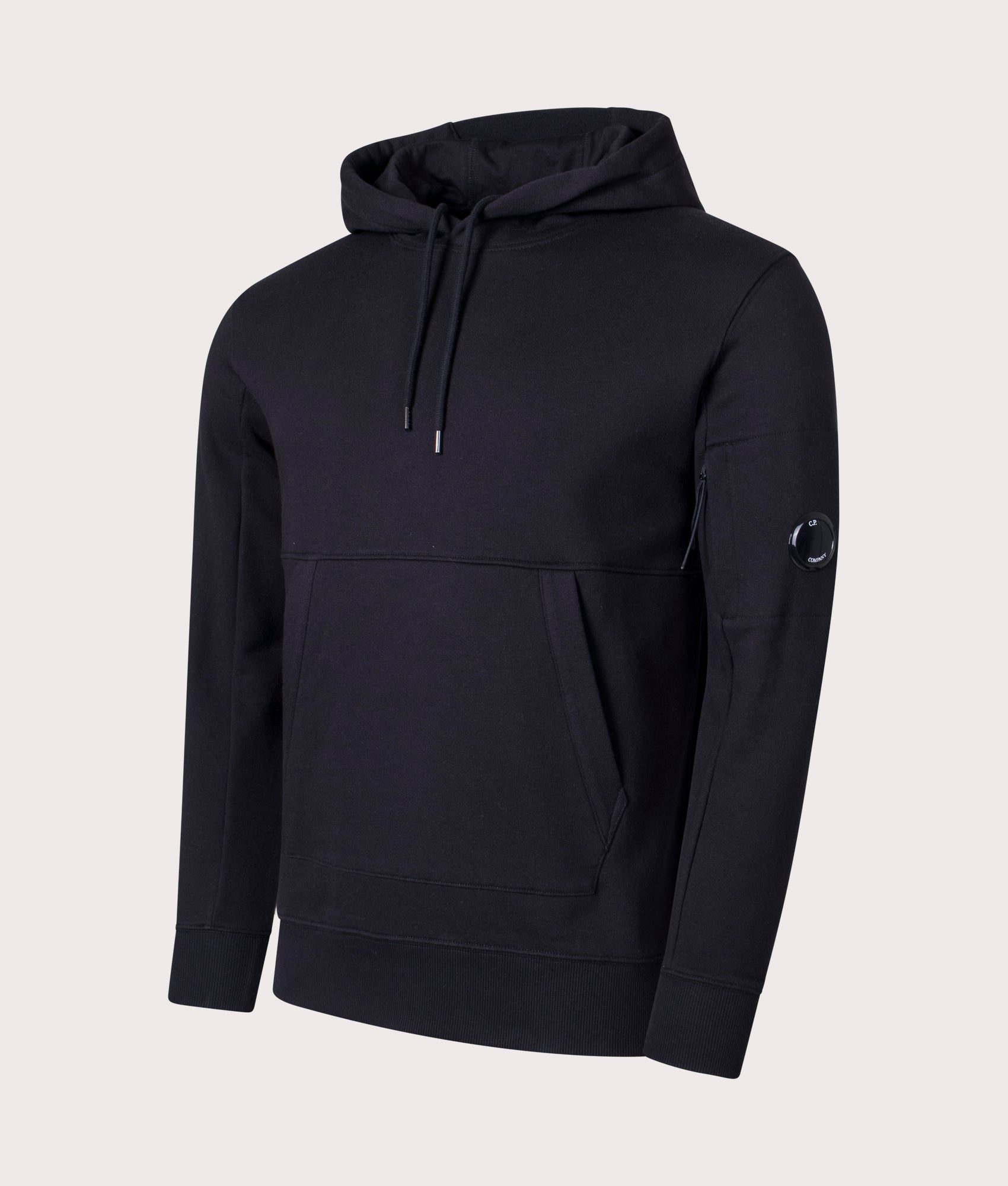 Diagonal-Raised-Fleece-Lens-Hoodie-Black-C.P.-Company-EQVVS