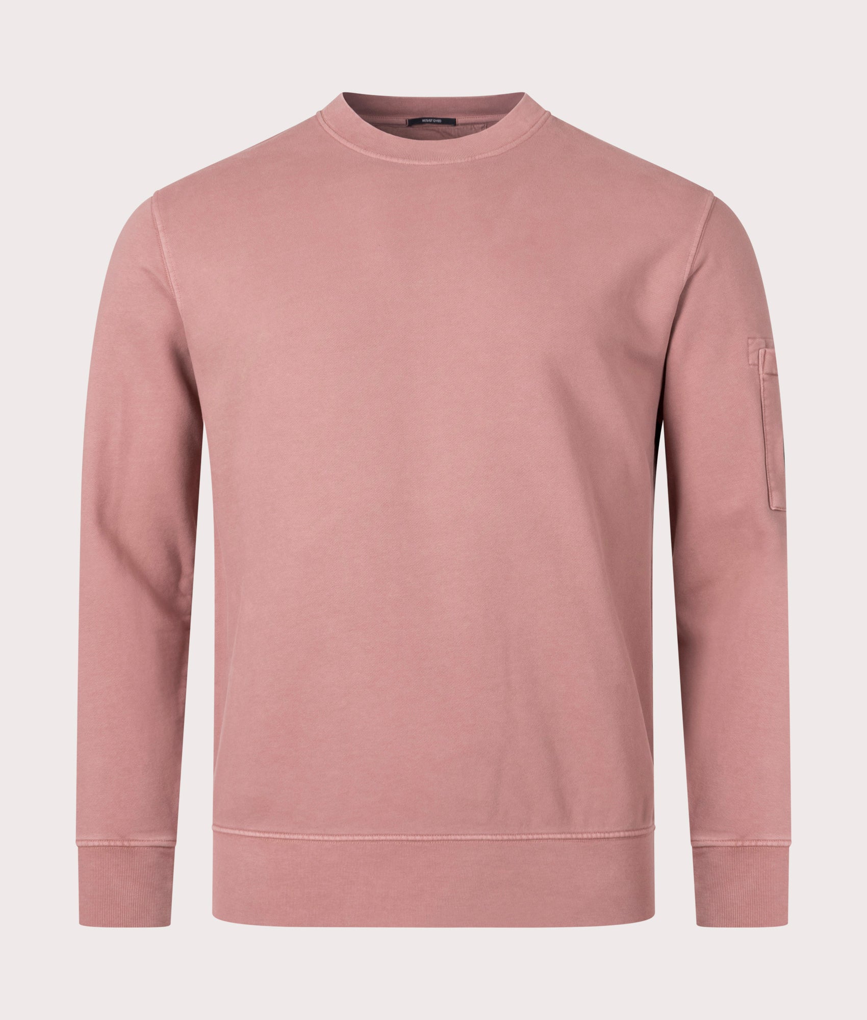 Brushed-&-Emerized-Diagonal-Fleece-Lens-Sweatshirt-Cedar-Wood-C.P.-Company-EQVVS