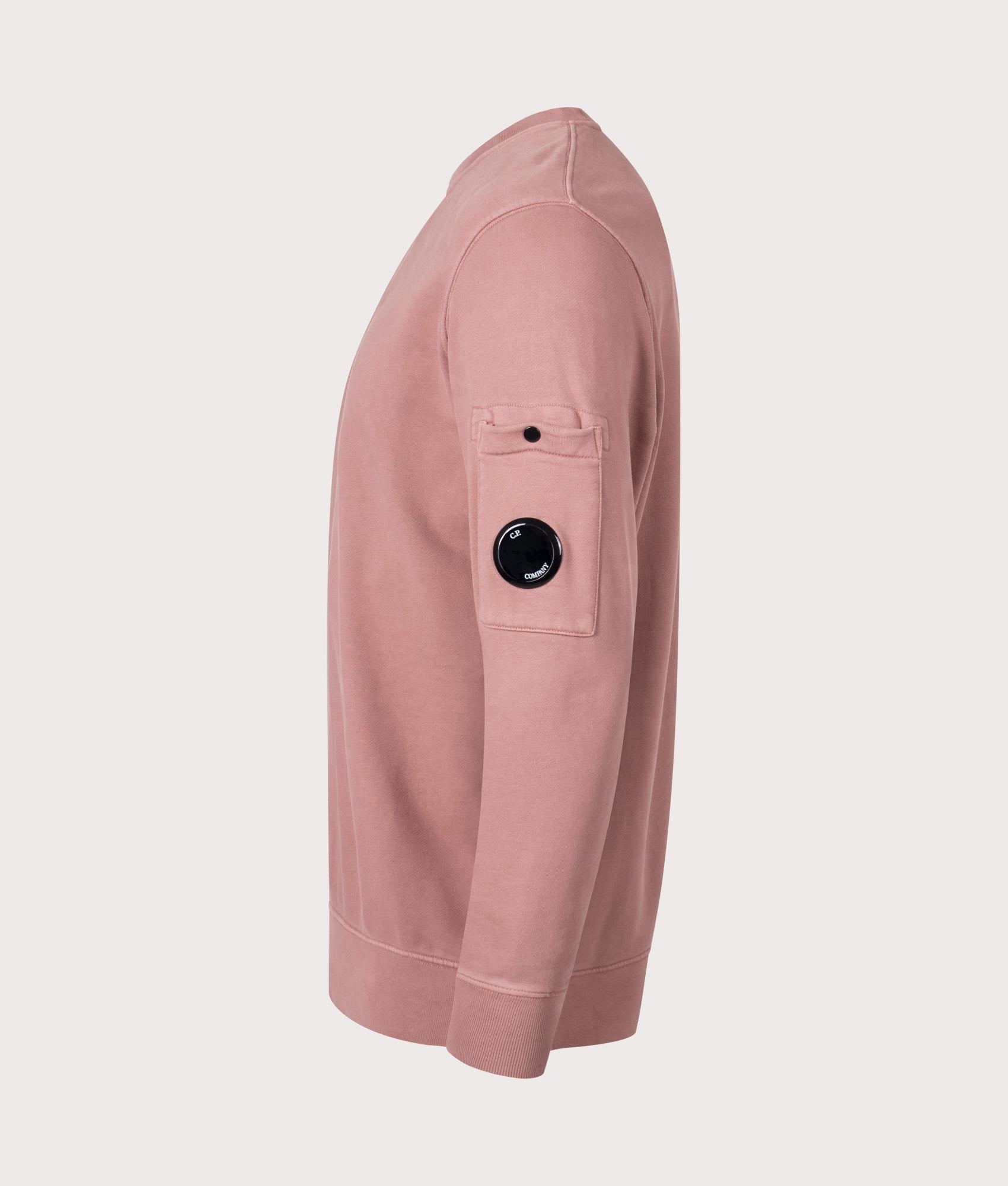 Brushed-&-Emerized-Diagonal-Fleece-Lens-Sweatshirt-Cedar-Wood-C.P.-Company-EQVVS