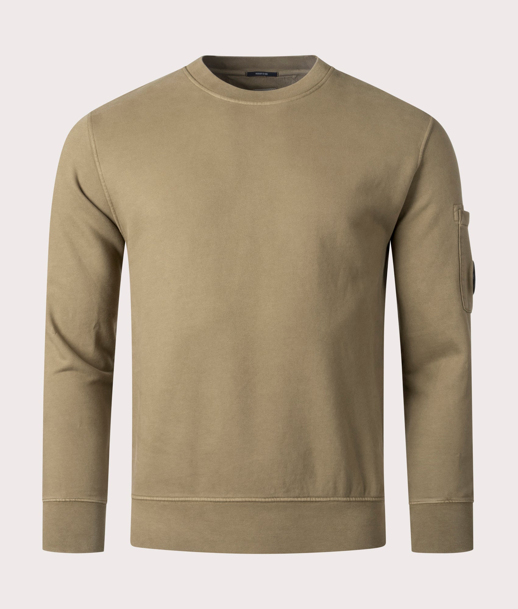 Brushed-&-Emerized-Diagonal-Fleece-Lens-Sweatshirt-Butternut-C.P.-Company-EQVVS