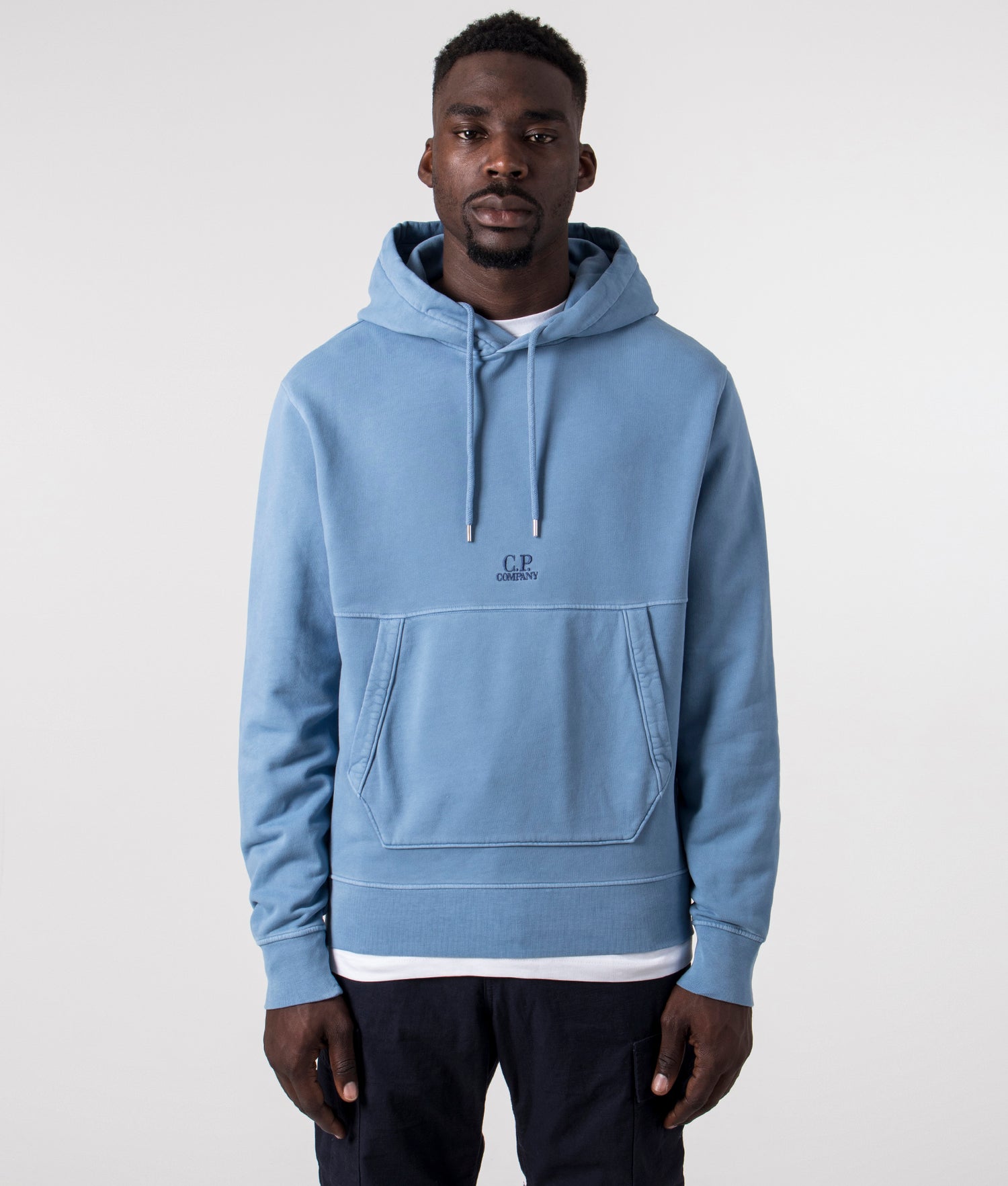 CP COMPANY｜HOOD/ZIP-UP (Reverse Brushed & Emerized Diag C.P. Company Reverse Brushed & Emerized Diag. Fleece Zipped
