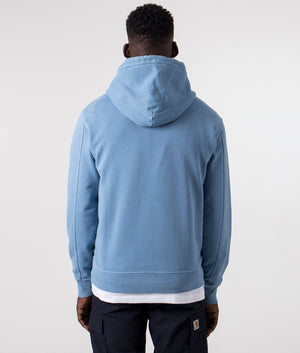 CP COMPANY｜HOOD/ZIP-UP (Reverse Brushed & Emerized Diag C.P. COMPANY Reverse Brushed & Emerized Diag. Fleece Zipped