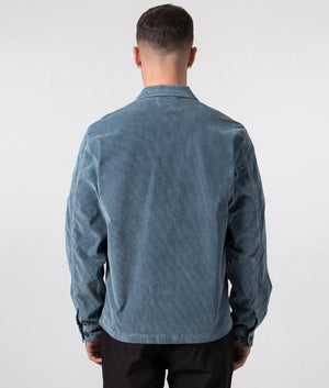 Velluto-Heavy-Overshirt-871-Orion-Blue-CP-Company-EQVVS-Back-Image