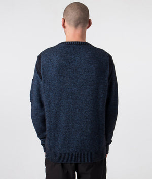 Fleece-Knit-Jumper-818-Riviera-CP-Company-EQVVS-Back-Image