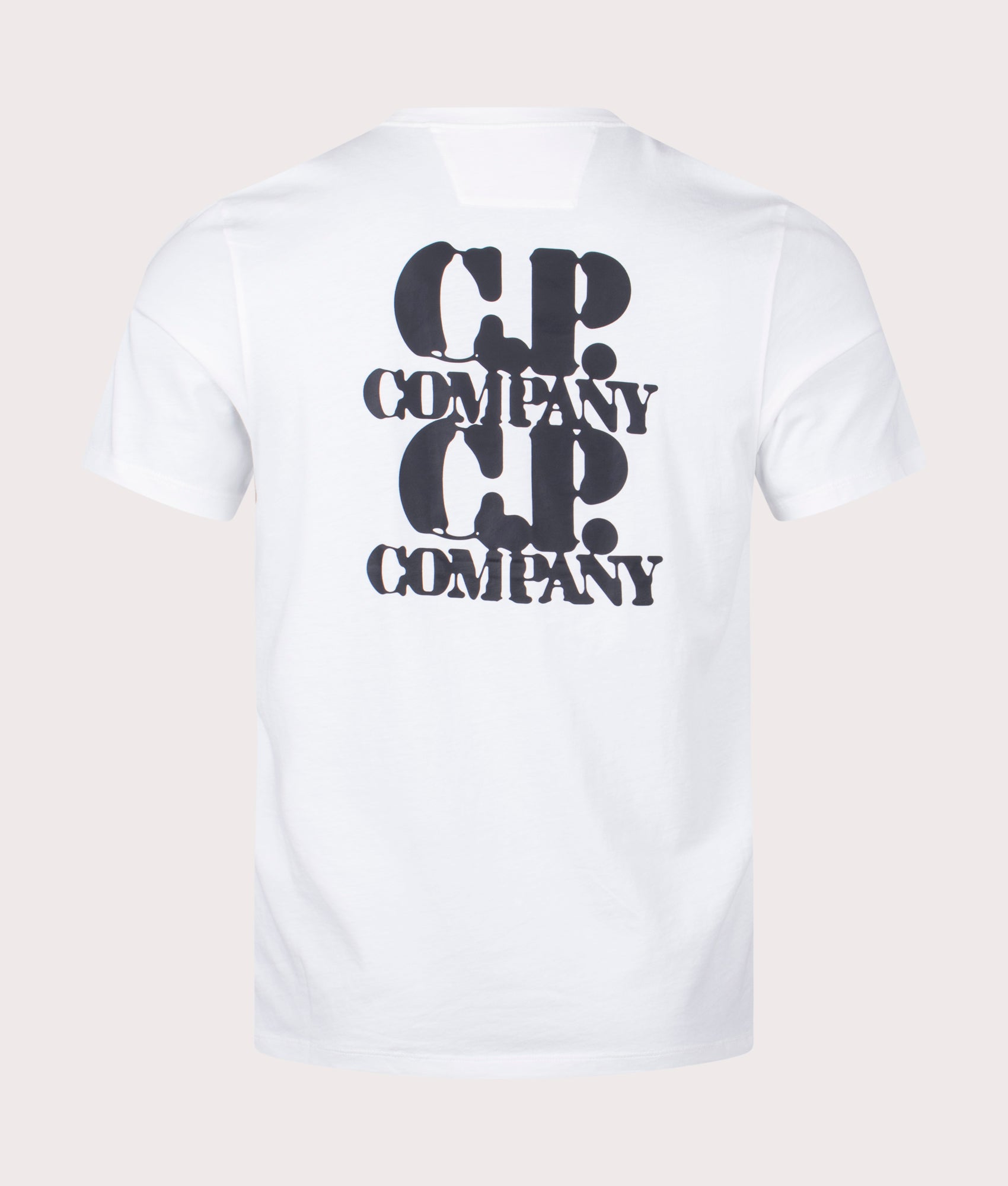 30/1 Jersey Graphic T-Shirt Gauze White | CP Company | EQVVS