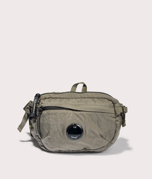 CP Company Nylon B Bag in Walnut green at EQVVS front shot
