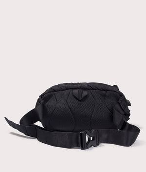 Nylon B Bag in Black by C.P. Company. EQVVS Shot.
