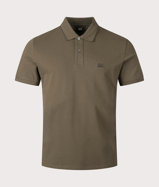 CP COMPANY｜SHORT-SLEEVED PIQUE/COLLAR (1020 Jersey Shor C.P. Company Stretch Piquet Striped Collar Polo – Escape