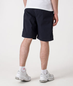 Bermuda Cargo Shorts. Shot by EQVVS. Back model shot.