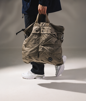 T.CP COMPANY BAG バッグ FALLEN ROCK Nylon B Crossbody Rucksack in Fallen Rock | C.P. Company | EQVVS