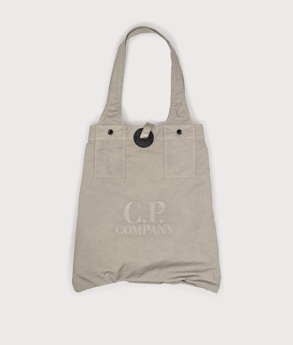 Twill Left Hand Logo Bag in Fallen Rock | C.P. Company | EQVVS