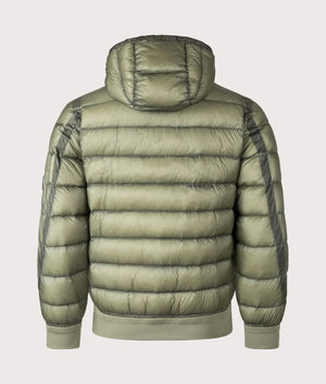 D.D. Shell Hooded Down Jacket. Shot by EQVVS. Back shot.