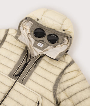 dd shell goggle jacket Shell Goggle Down Jacket in Pistachio Shell | C.P. Company