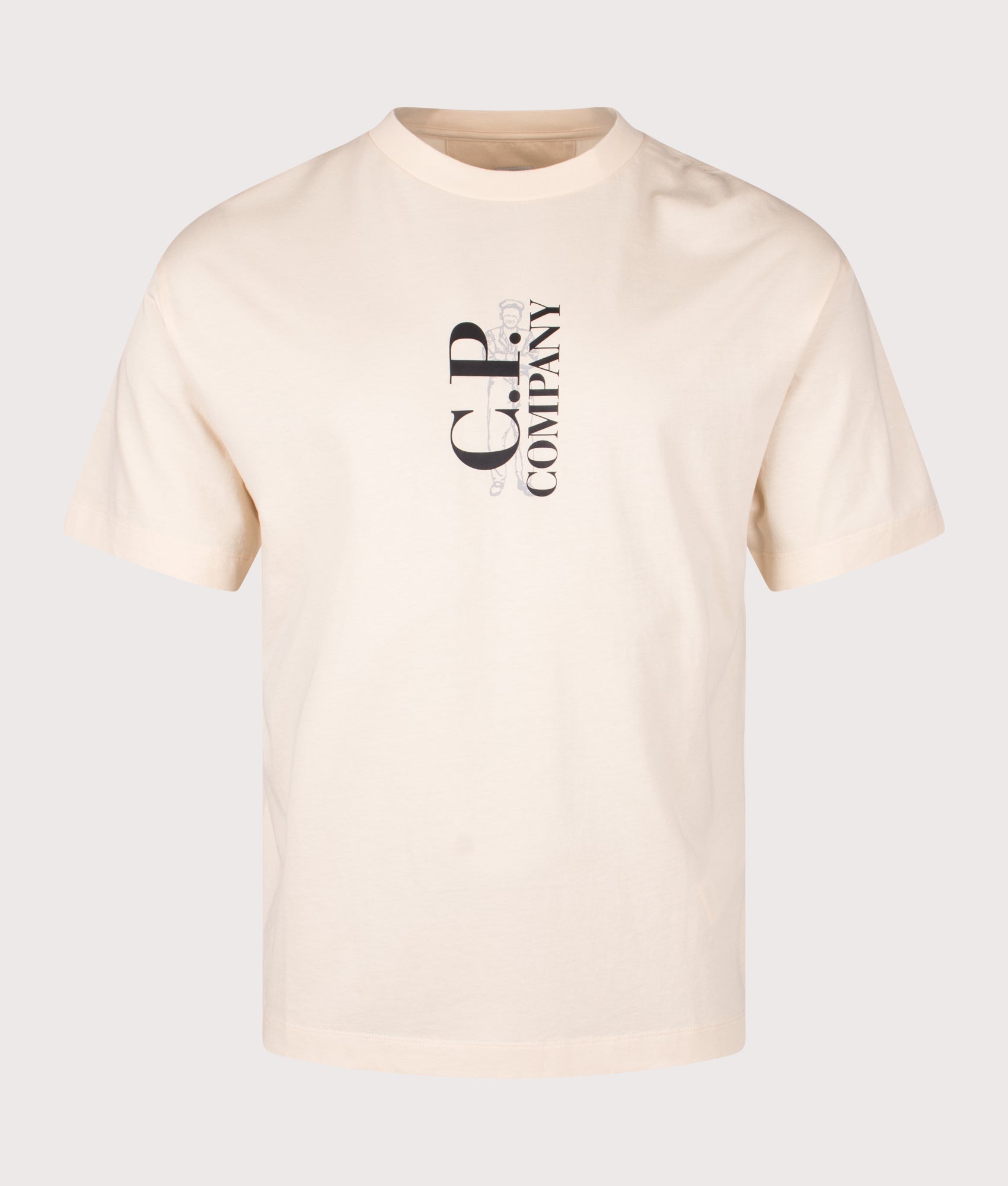 Chest Logo t-shirt. Shot by EQVVS. Front shot.