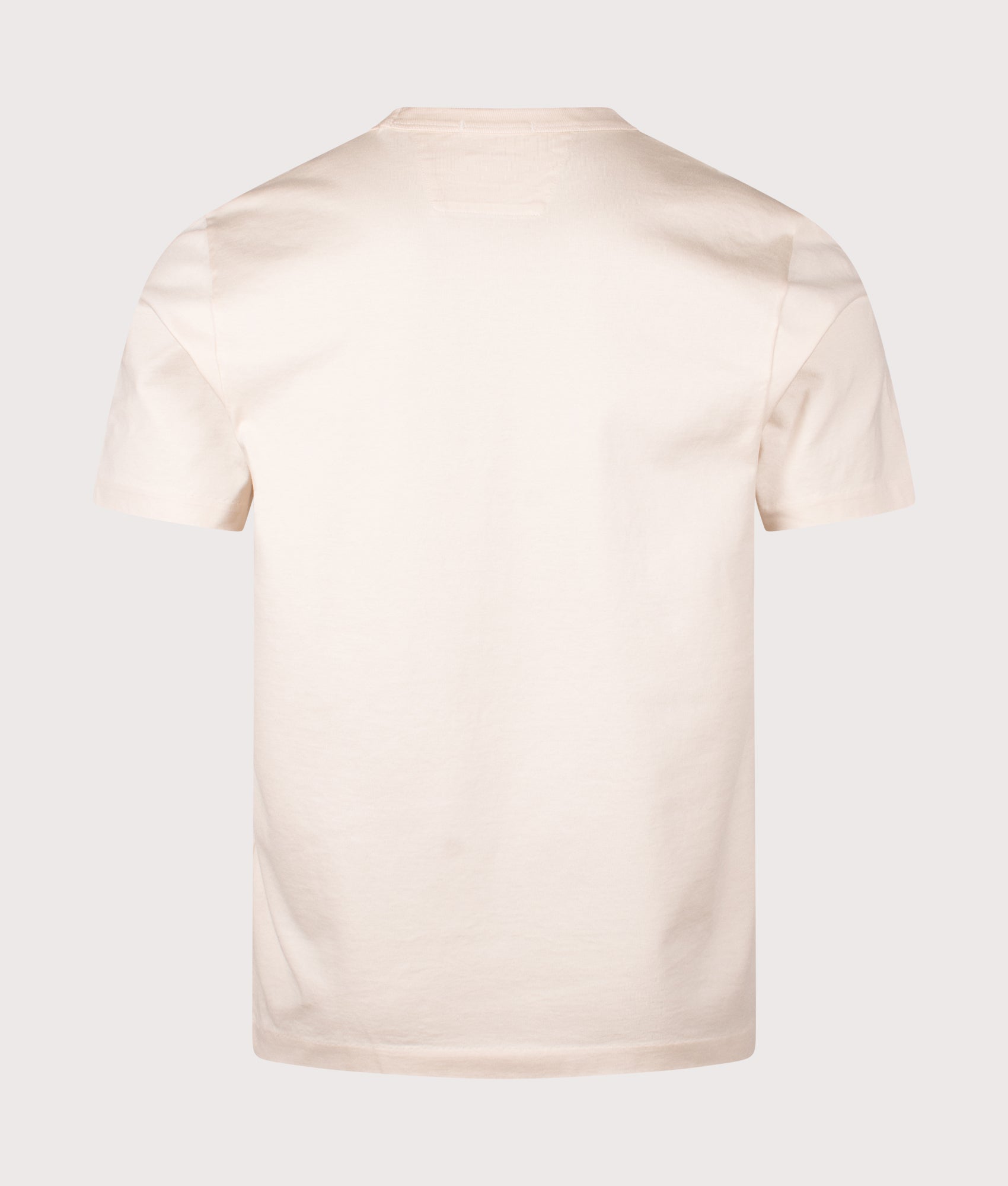 Jersey Twisted Logo T-Shirt. Shot by EQVVS. Back shot.