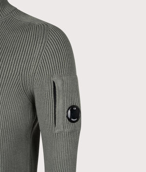 Full Rib Half Button Jumper. Shot by EQVVS. Detail shot.