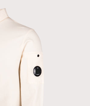 Light Fleece Polo Sweatshirt. Shot by EQVVS. Detail shot.