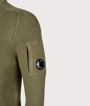 Full Rib Crewneck Lens Jumper. Shot by EQVVS. Detail shot.