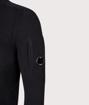 Full Rib Half Button Jumper. Shot by EQVVS. Detail shot.