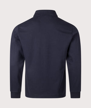 Light Fleece Full Zip Sweatshirt. Shot by EQVVS. Back shot.
