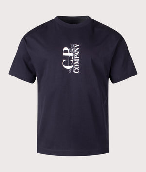 Chest Logo t-shirt. Shot by EQVVS. Front shot.