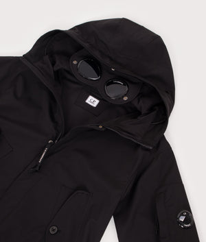 c.p. company goggle jacket sale C.P. Shell-R Goggle Jacket in Black | C.P. Company