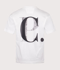 30/1 Jersey Short Sleeve Logo T-Shirt: 103 Gauze White 