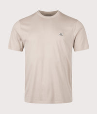 30/1 Jersey Logo Patch T-Shirt: 904 Dove 