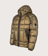 D.D. Shell Hooded Down Jacket: 340 Ermine 