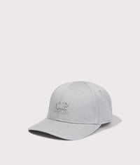 Gabardine Logo Cap: 936 Flint Grey 