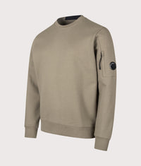 Diagonal Raised Fleece Crewneck Lens Sweatshirt: 356 Fallen Rock 