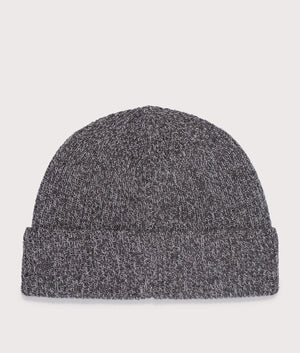 Reflective Knit Beanie in Cement Melange | STONE ISLAND | EQVVS