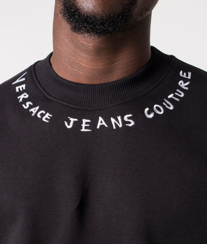 Embroidered-Logo-Collar-Sweatshirt-Black-Versace-Jeans-Couture-EQVVS